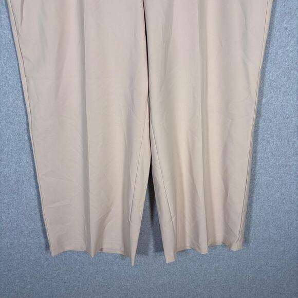 Torrid Cream Wide Leg Pants Sz 3S - Picture 3 of 13